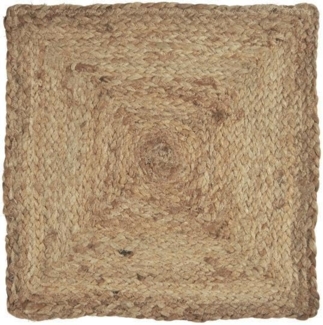 Platzmatte Tischmatte Tischset Platzset Natur Jute Quadratisch Laursen 65024-00