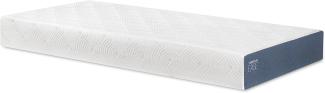 TEMPUR EASE Roll-Matratze 90x200 cm - Höhe 18 cm mit Memory Foam, Liegegefühl mittelfest, waschbarer Bezug, Weiß