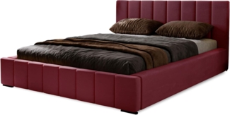 MARPUR Polsterbett NERO (Polsterbett mit Bettkasten und Kopfteil, Lattenrost, Füße, Anleitung)