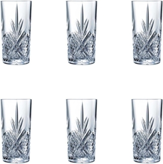 Gläserset Arcoroc Broadway Durchsichtig Glas (280 Ml) (6 Stück)