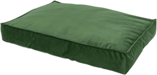 Madison Hundekissen Velvet 120x90x15 cm Grün 444468