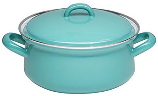 Riess Kasserolle mit Deckel 18cm,1.5L Nature Green Medium
