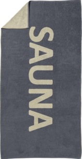 Erwin Müller Saunatuch Saunatuch, Walkfrottier, Walk-Frottier Schriftzug