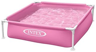 Intex Pool Frane Pool Mini pink 122 x 122 x 30 cm 342 Liter ab 2 Jahren 57172NP