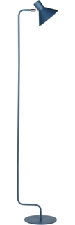 Stehlampe RIMAVA verstellbar Metall Blau