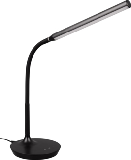 LED Schreibtischleuchte TORO Grau, dimmbar & Lichtfarbe einstellbar, Höhe 38cm