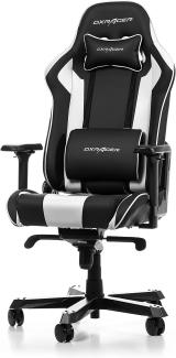 DXRacer (das Orginal) 'King K99' Gamingstuhl, Kunstleder schwarz/weiß, (135-142) x 49 x 53 cm