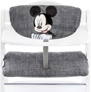 Hauck Hochstuhlauflage Deluxe Sitzpolster Mickey grey