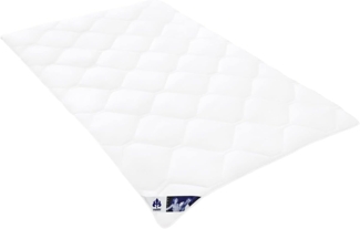 Badenia Bettcomfort Irisette Edition Steppbett Mono Ganzjahresdecke, 155x220 cm, weiß