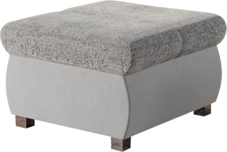 Polsterhocker Bangkok Klein (Farbe: Venus Velvet 2921 + Miu 2059)