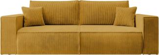 Selsey Farese Sofas, Senffarbig, 257 cm