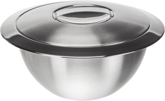 Weis 24026 Edelstahl Thermo Küchenschüssel Schüssel mit Deckel 25,5cm 1,8 L