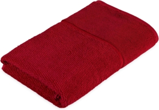 frottana Pearl Duschtuch 67 x 140 cm aus 100% Baumwolle, ruby