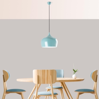 Kronleuchter, 'Patıne', 125 x 29 x 29, Türkis