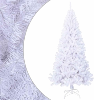vidaXL Künstlicher Weihnachtsbaum mit Dicken Zweigen Weiß 180 cm PVC 321039