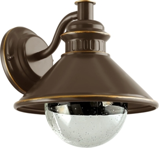 Eglo 96262 Outdoor Wandleuchte ALBACETE braun, kupfer klar L:26,5cm H:25,5cm T:28cm IP44