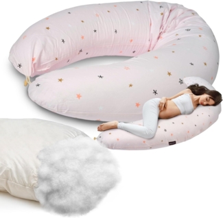 Smoothy Stillkissen Schwangerschaftskissen Seitenschläferkissen Schlaf Lagerungskissen