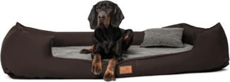 LINUS Orthopädisches Hundebett - 01 Braun, 110x90cm