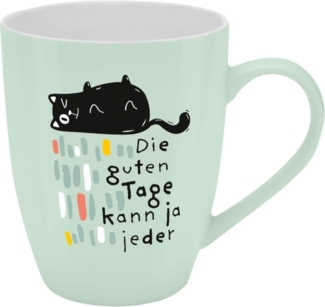 Tasse Tee- Kaffeetasse Kaffeebecher 35cl Geschenk Sheepworld TAGE 074193