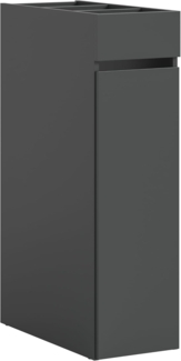 xonox. home – Anstellregal Free 29 x 101 x 60 cm in anthrazit Nachbildung – Offenes Regalmodul zur Kombination mit Schränken – Praktische Erweiterung für Bad & Hauswirtschaftsraum – flexibel einsetzbar