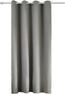 Woltu Gardine, (1 St), blickdicht, mit Ösen, 130 g/m², Leichter & weicher