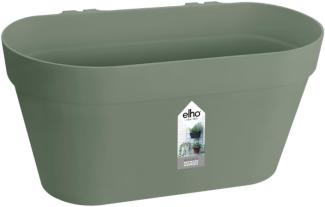 elho Loft Urban Green Wall Pflanztopf Duo 28 - Blumentopf für Balkon & Außen - Ø 28. 0 x H 13. 2 cm - Grün/Pistazien Grün