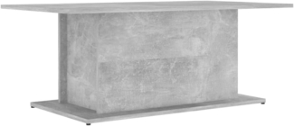 vidaXL Couchtisch Betongrau 102x55,5x40 cm Holzwerkstoff 810311