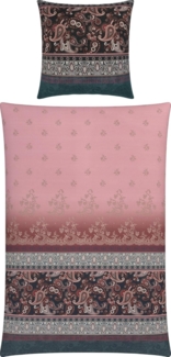 Erwin Müller Bettwäsche Bettwäsche, Mako-Satin, 2 teilig, Paisley