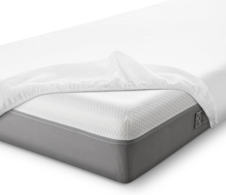 Sleezzz Vital wasserdichtes Molton Spannbettlaken mit antibakterieller Silber Veredelung 140 x 200 cm