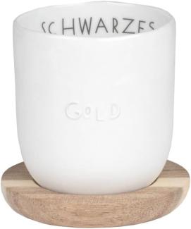 Dining Breakfast kleiner Becher "schwarzes Gold" 100 ml - Räder Design