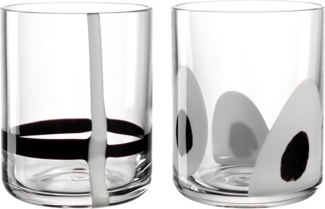 Leonardo 2 Becher sort. BANDA NERA