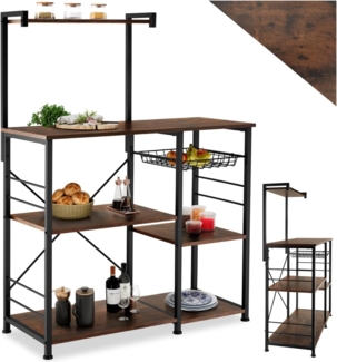 tectake Küchenregal Crawley, Einzelstück, Industrial Style