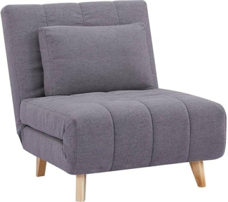 Schlafsessel Stoff STREVI - Grau