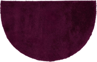 Erwin Müller Duschmatte Duschvorlage "Kefalonia" halbrund, Höhe 27 mm, Uni