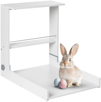 Geuther - Wand-Wickelregal Wicki, TÜV geprüft, inkl. Wickelmulde, weiß