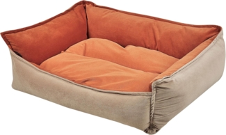 Tierbett IZMIR Samtstoff Orange