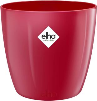 elho Brussels Diamond Rund Blumentopf 25cm - Lovely Rot