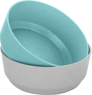 Growing Schale 2er Set blau / grau