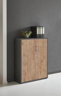 BMG Möbel Aktenschrank Office Edition 3 OH, abschließbar, Hochglanz lackiert oder matt