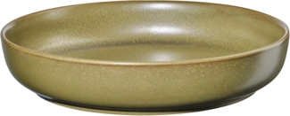 ASA Selection coppa miso Gourmetteller, Speiseteller, Gourmet Teller, Schale, Porzellan, Gelb, Ø 22 cm, 19250194