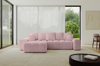 ALTDECOR Ecksofa ENIL-L, Couch mit Schlaffunktion, Wohnzimmer - Wohnlandschaft, Corner Sofa Bett Eckcouch Couch L-Form Schlafcouch Ausziehbar