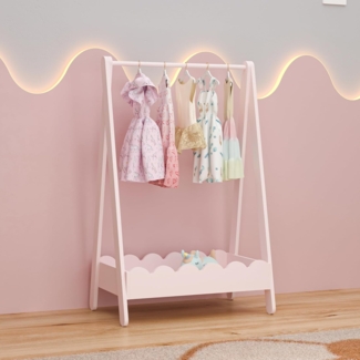 Kindergarderobe Vestnes 99 x 66 x 38 cm Cotton Candy [en. casa]