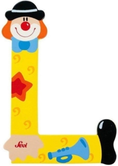 Sevi Wooden letter L Clown (81748)