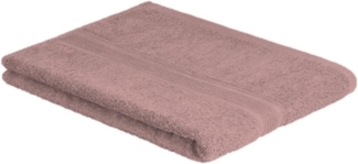 Duschtuch Frottier 500 g/m² 70 x 140 cm Rosa