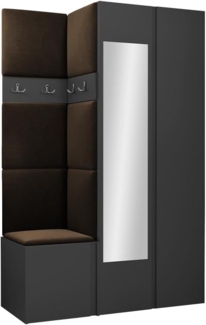 Garderoben-Set Monati XXVI (Farbe: Graphit, Manila 04)