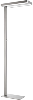 Unilux Stehleuchte Lixus LED metallgrau mit 3 LED-Modulen
