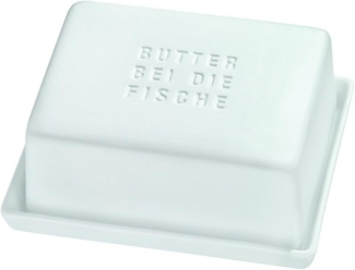 räder Butterdose "Butter bei die Fische" 8732 Porzellan