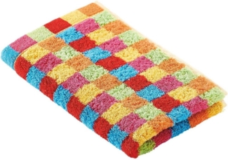 Cawö Handtücher Cawö Gästetuch Lifestyle Cube 7017, 25 Multicolour, Baumwolle (1-St)