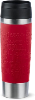 EMSA Thermobecher Travel Mug Classic, Dunkelrot, 0.5 l