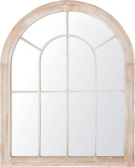 Wandspiegel beige Fensteroptik 69x88 cm EMBRY